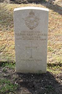 Ismailia War Memorial Cemetery - Bamber, Wilfred Kelway